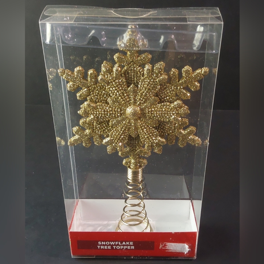 XMAS Snowflake Tree Topper